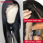 13x4 Lace Front Wigs Human Hair Wigs 30 32 inch Brazilian Straight Hair Lace Frontal Wigs With Baby Hair 150% Remy Hair